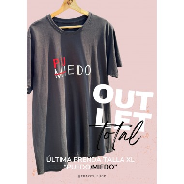 CAMISETA PUEDO NEGRA