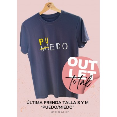 CAMISETA PUEDO AZUL MARINO